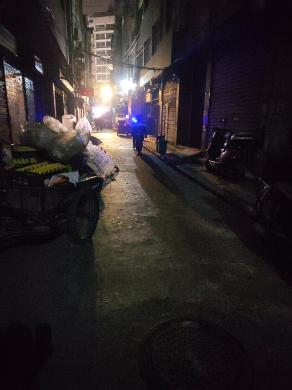 吉祥村3/4/5巷,晚上三条街